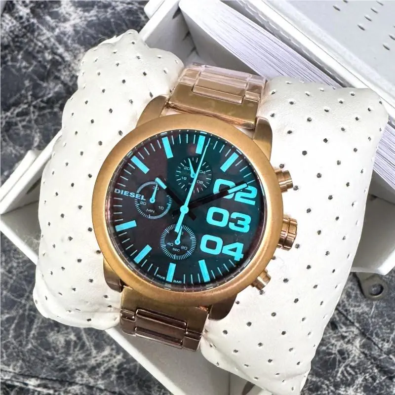 DZ5454 Flare Analog Display Analog Quartz Rose Gold DZ5454 by Diesel