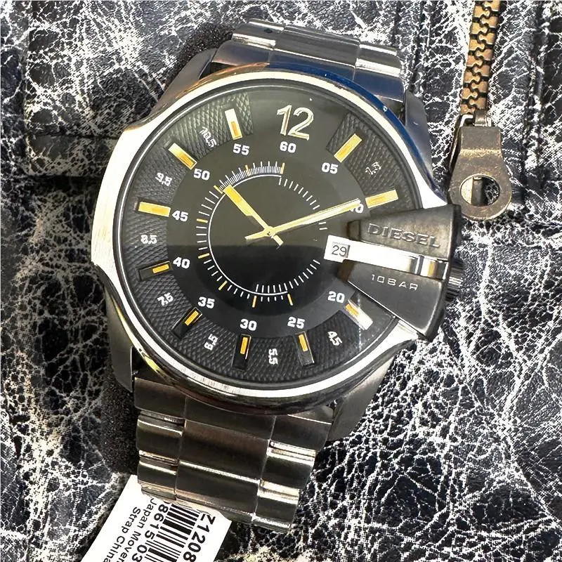 Diesel Analog Black Dial Men`s Watch-DZ1208