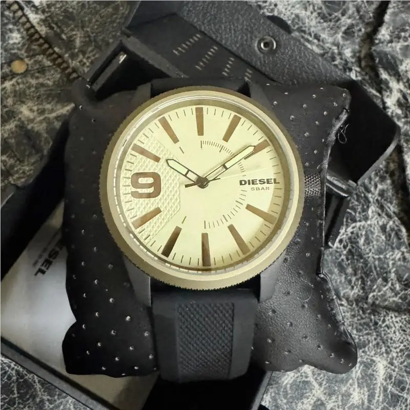 Diesel Rasp Nsbb Light Green Dial Quartz Men`s Watch DZ1875