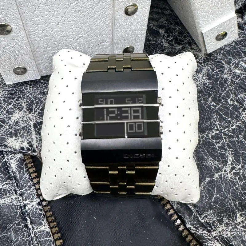 Aluminium Digital Men`s Watch DZ7228 by Diesel