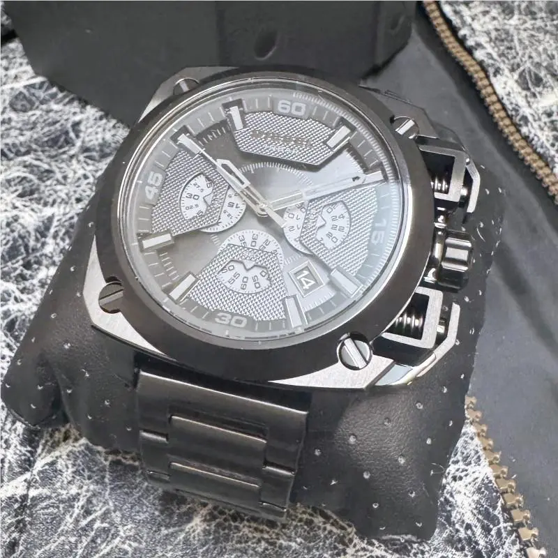 Bamf DZ7449 Chrono Stainless Steel Black Watch by Diesel