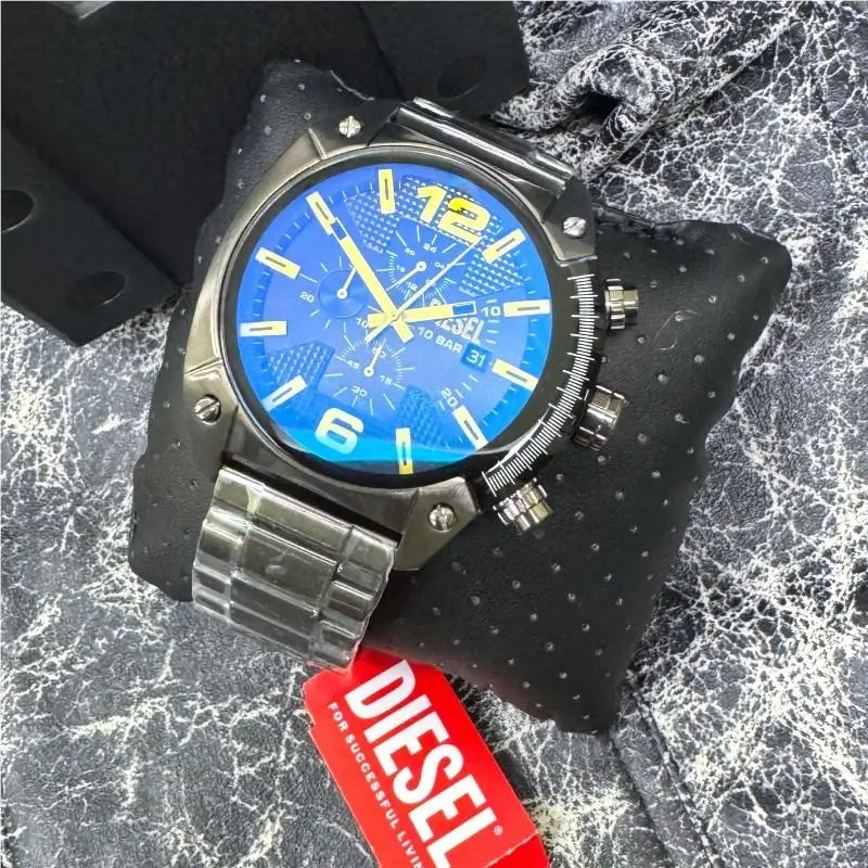 Diesel Overflow Watch For Men Quartz Chronograph Movement DZ4616