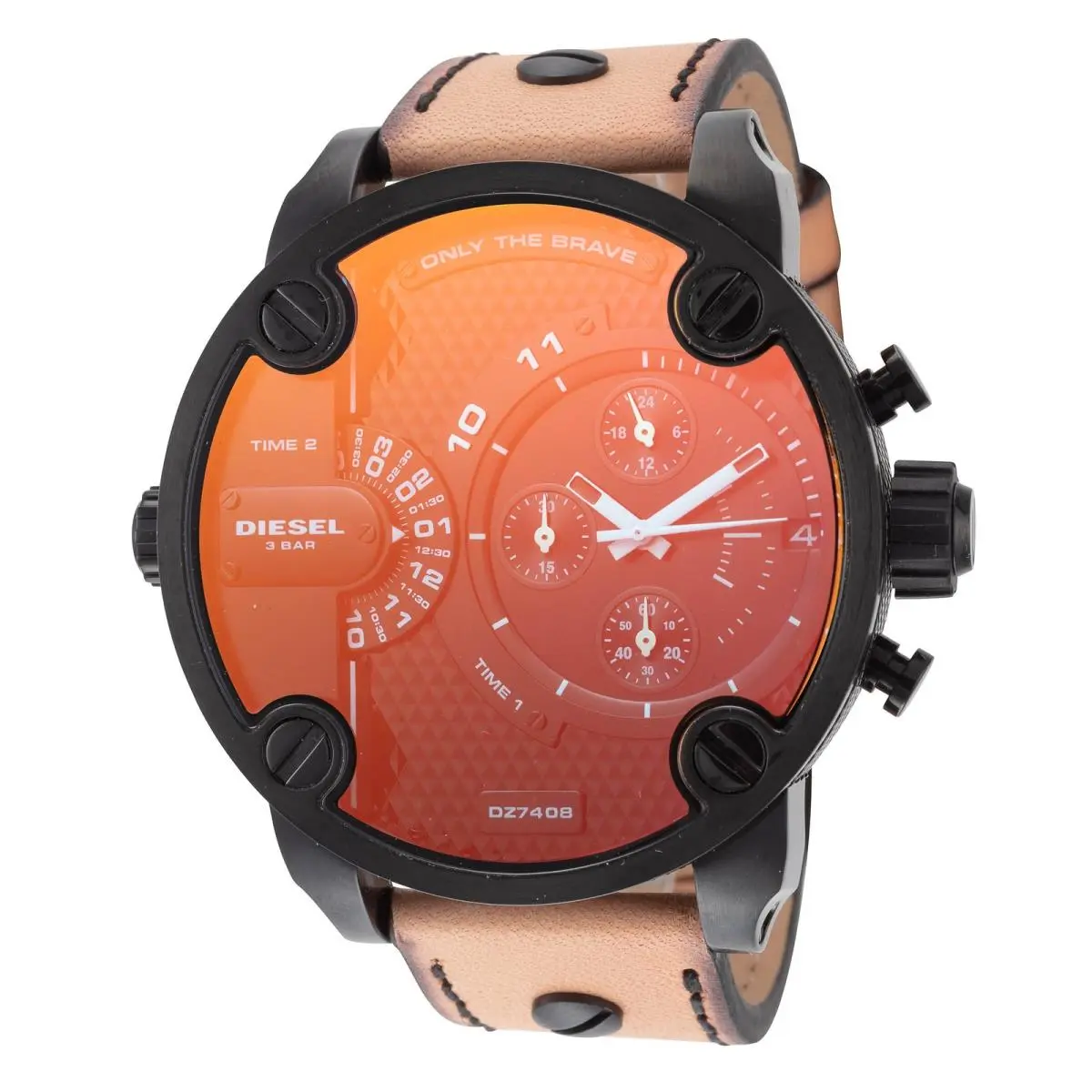 Diesel Men`s Little Daddy 52mm Quartz Watch DZ7408