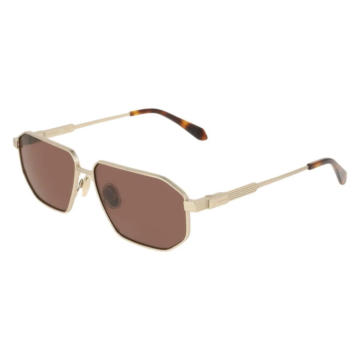 Salvatore Ferragamo SF340S Sunglasses 710 Matte Gold