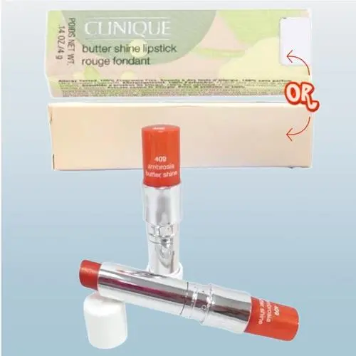 Butter Shine BY Clinique 409 Ambrosia Lipstick 0.14 OZ Set OF 2