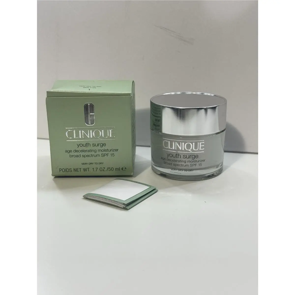 Clinique Youth Surge Age Decelerating Moisturizer Very Dry To Dry 1.7oz