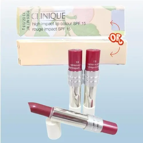 High Impact Spf 15 BY Clinique 19 Extreme Pink Lipstick 0.13 OZ Lot OF 3