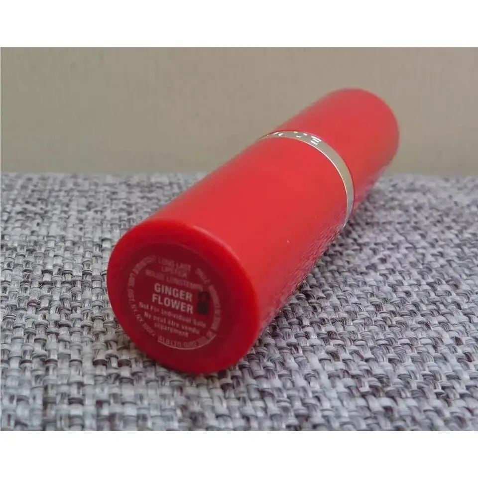 Lot of 2x Clinique Long Last Lipstick Ginger Flower Full Size