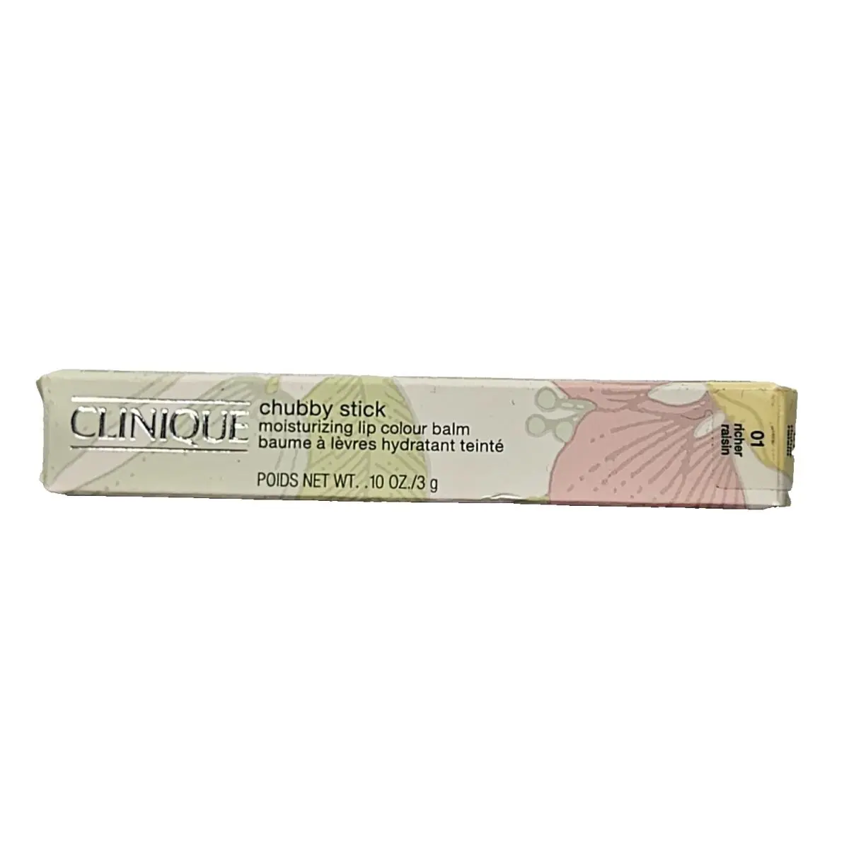 Clinique Chubby Stick Moisturizing Lip Color Balm Shade 01 Richer Rais