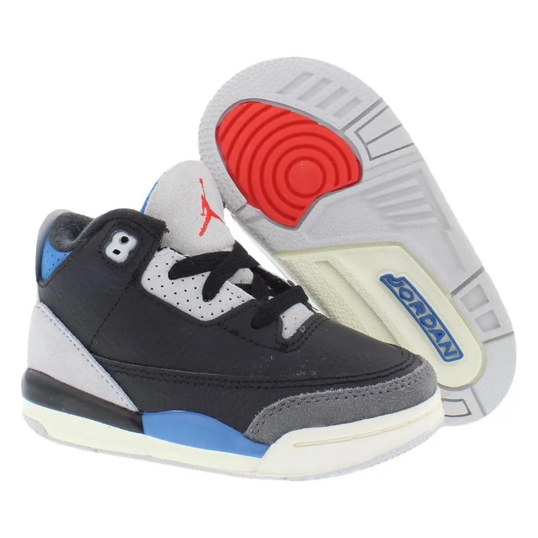 Nike Jordan 3 Retro Leather Infant/toddler Shoes
