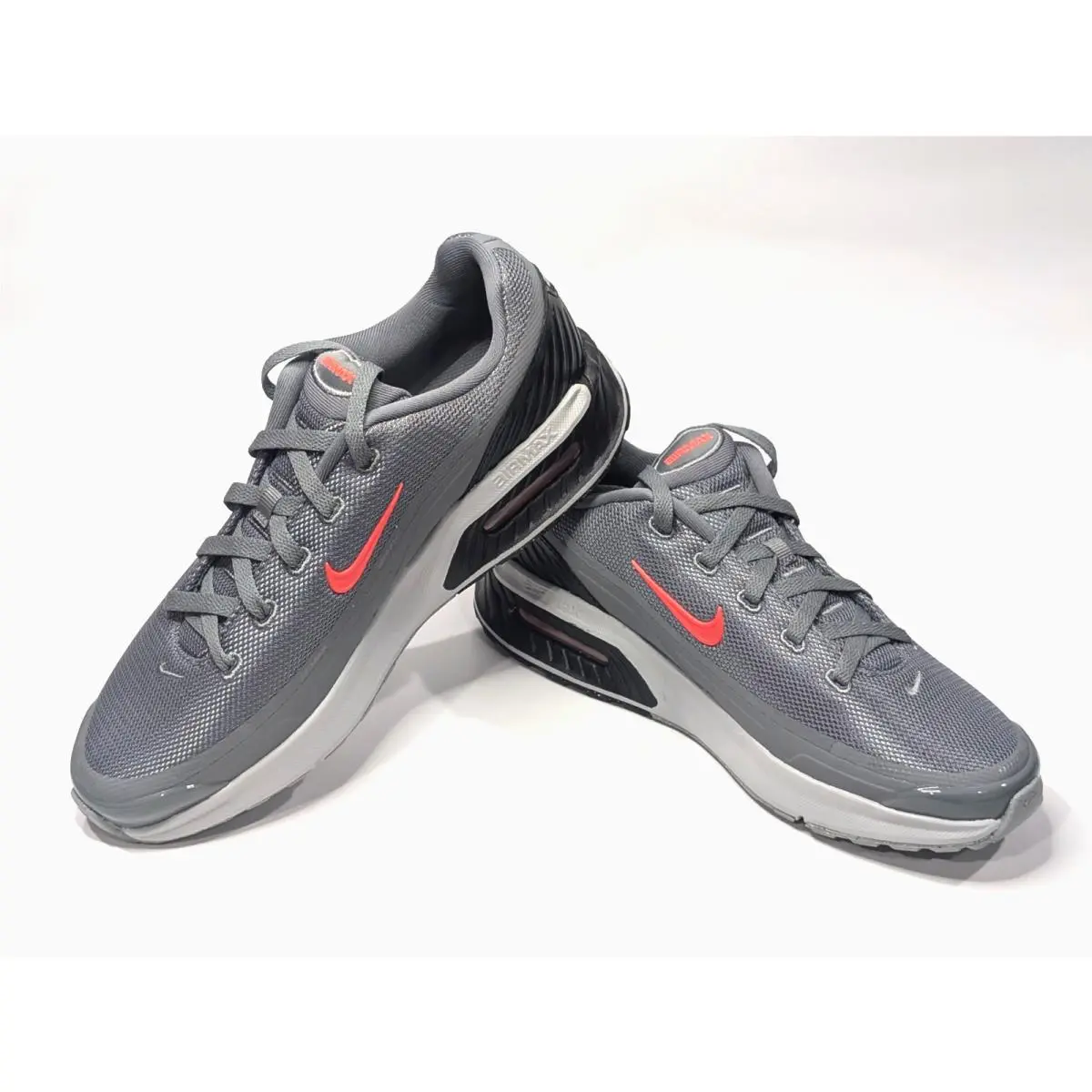 Nike Air Max Bia Smoke Grey/crimson Men`s Sneakers - Size 8.5 IF2624-002