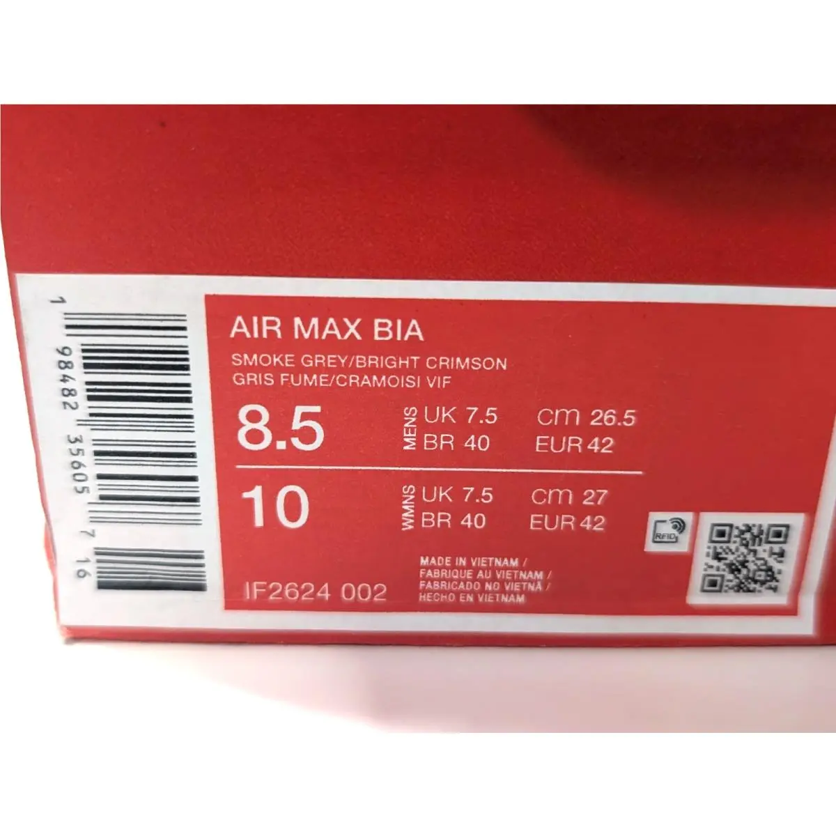 Nike shoes - Nike Air Max Bia - Air Max Bia - IF2624-002 - Gray 11