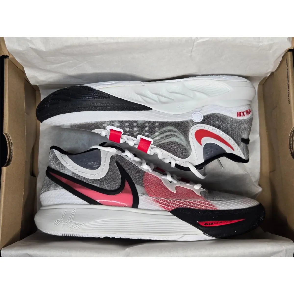 Nike shoes - Kyrie 8 - Kyrie - DJ6017-100 - White/University Red-Black 1