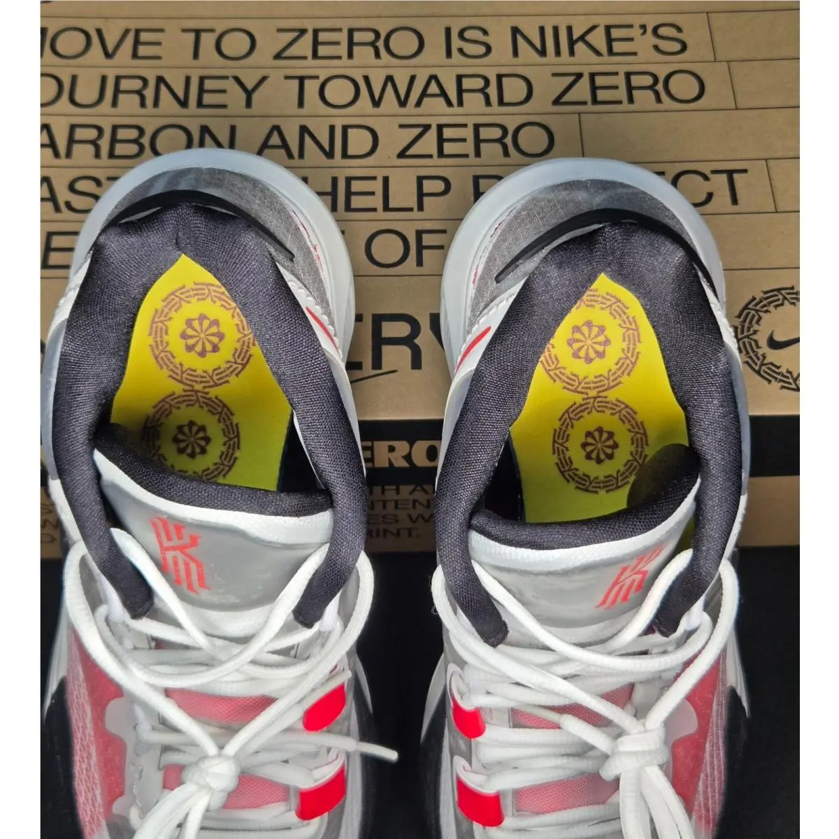 Nike shoes - Kyrie 8 - Kyrie - DJ6017-100 - White/University Red-Black 20