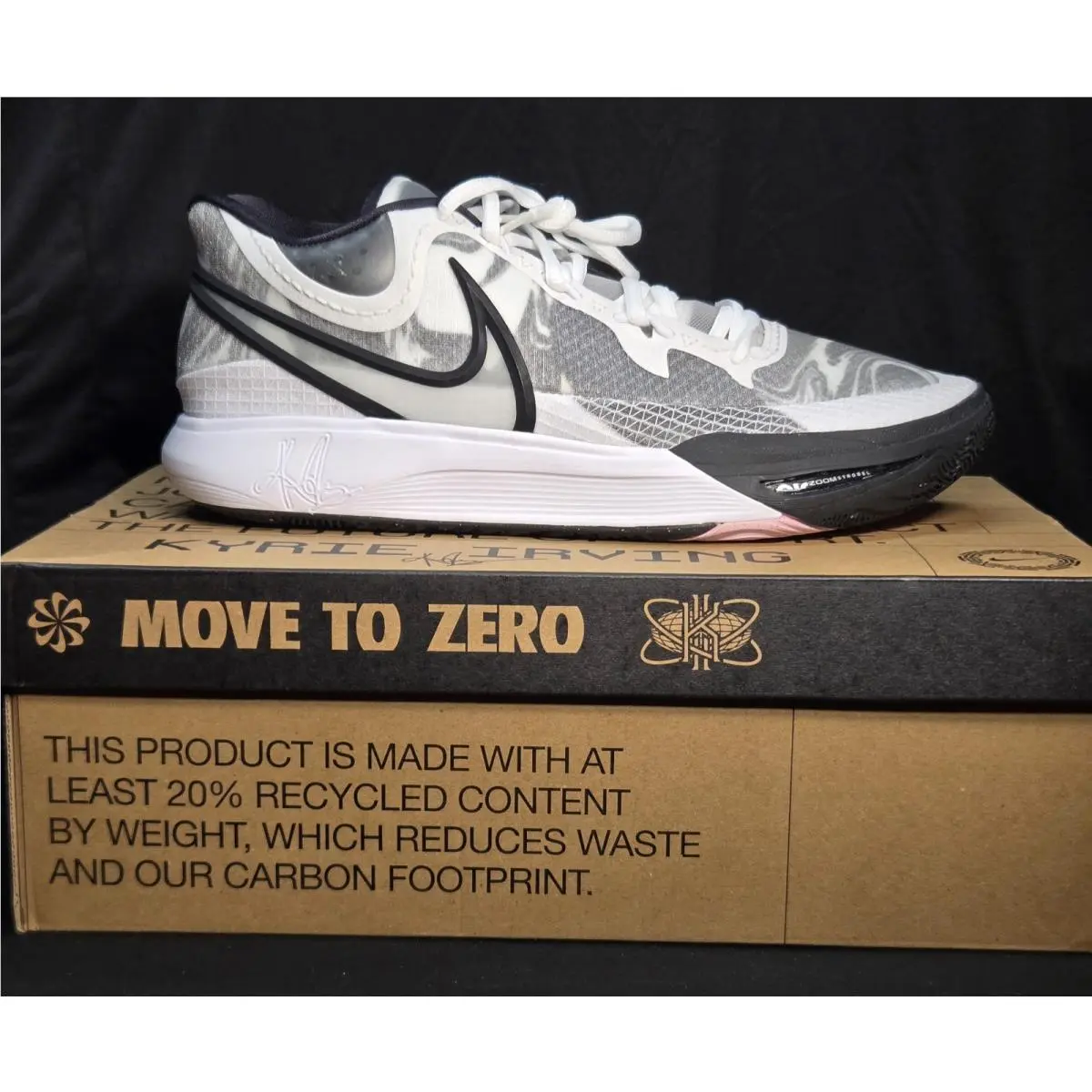 Nike shoes - Kyrie 8 - Kyrie - DJ6017-101 - White/White-Black 10