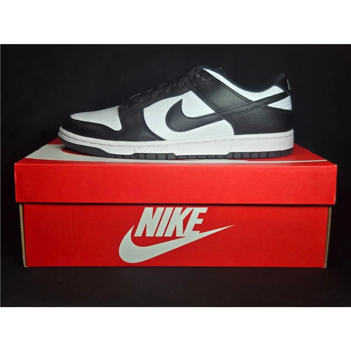 Nike Dunk Low-white/black-white Panda DD1503-101 Women`s Size 10-11.5