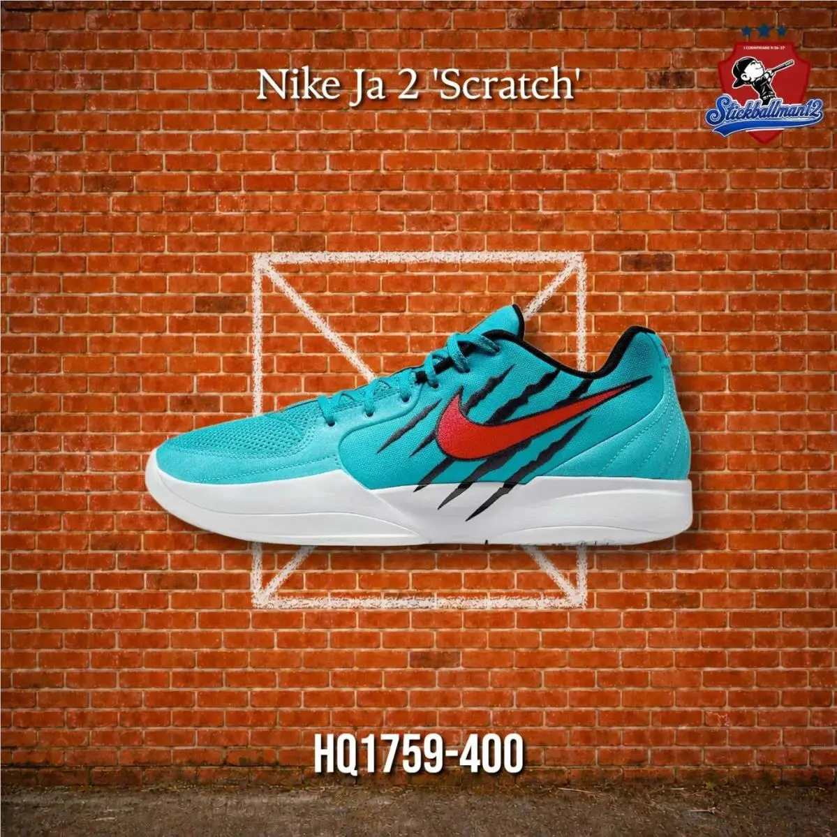 Ja 2 Scratch Men`s HQ1759-400 by Nike