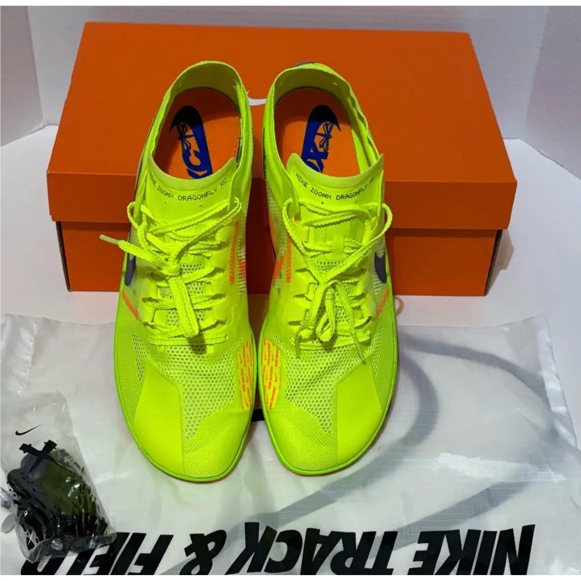 Nike shoes - Nike ZoomX Dragonfly - ZoomX Dragonfly - DX7992-701 - Volt/Total Orange/Total Orange/Concord 19