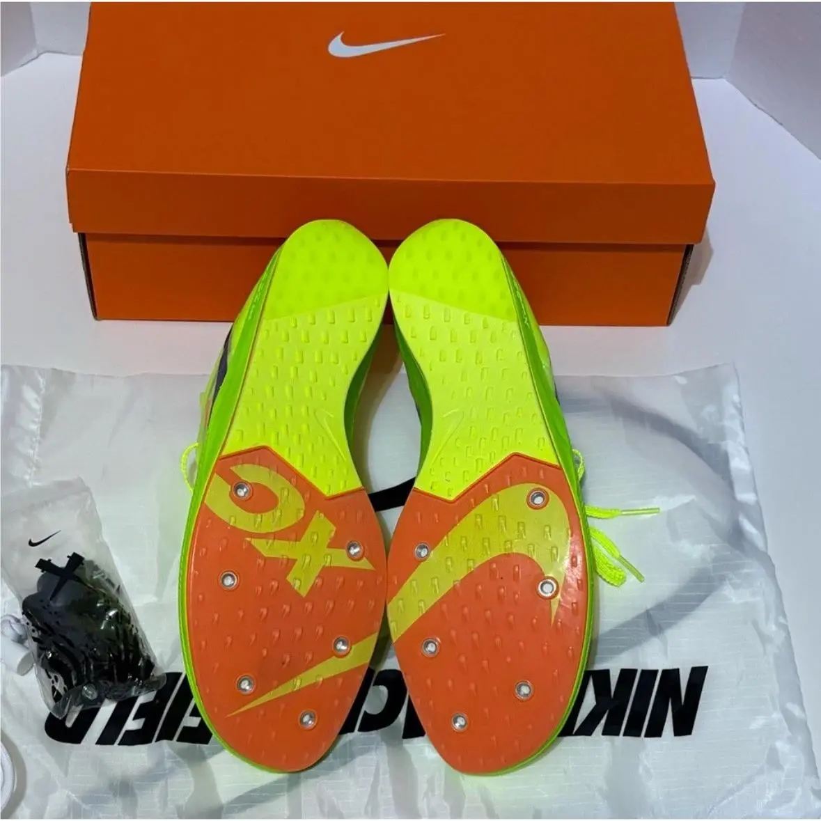Nike shoes - Nike ZoomX Dragonfly - ZoomX Dragonfly - DX7992-701 - Volt/Total Orange/Total Orange/Concord 22
