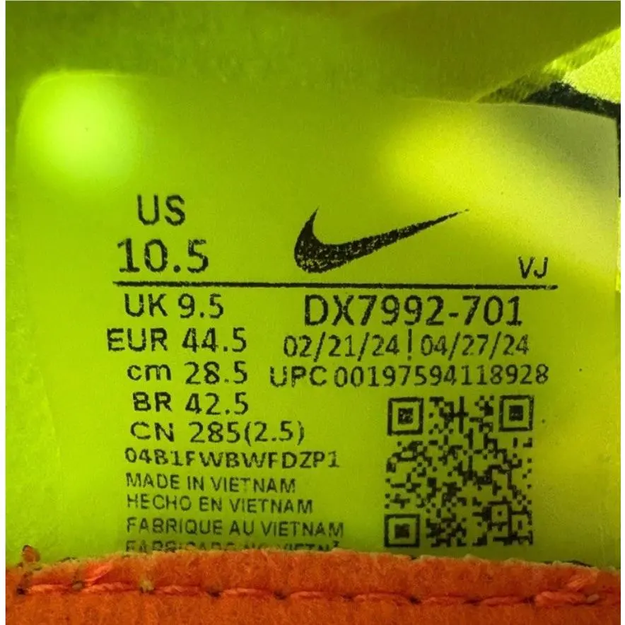 Nike shoes - Nike ZoomX Dragonfly - ZoomX Dragonfly - DX7992-701 - Volt/Total Orange/Total Orange/Concord 31