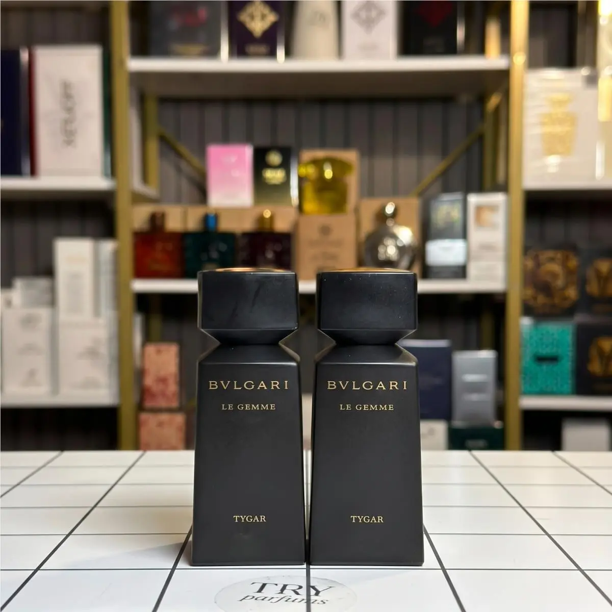Bvlgari le Gemme Tygar Eau de Parfum 60 mL 2 Bottles 30 mL Each