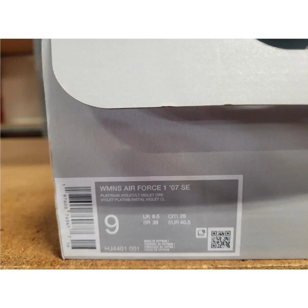 Nike shoes - Nike Air Force 1 07 SE - HJ4401 001 - Platinum Violet LT Violet Ore, Women`s: Platinum Violet LT Violet Ore