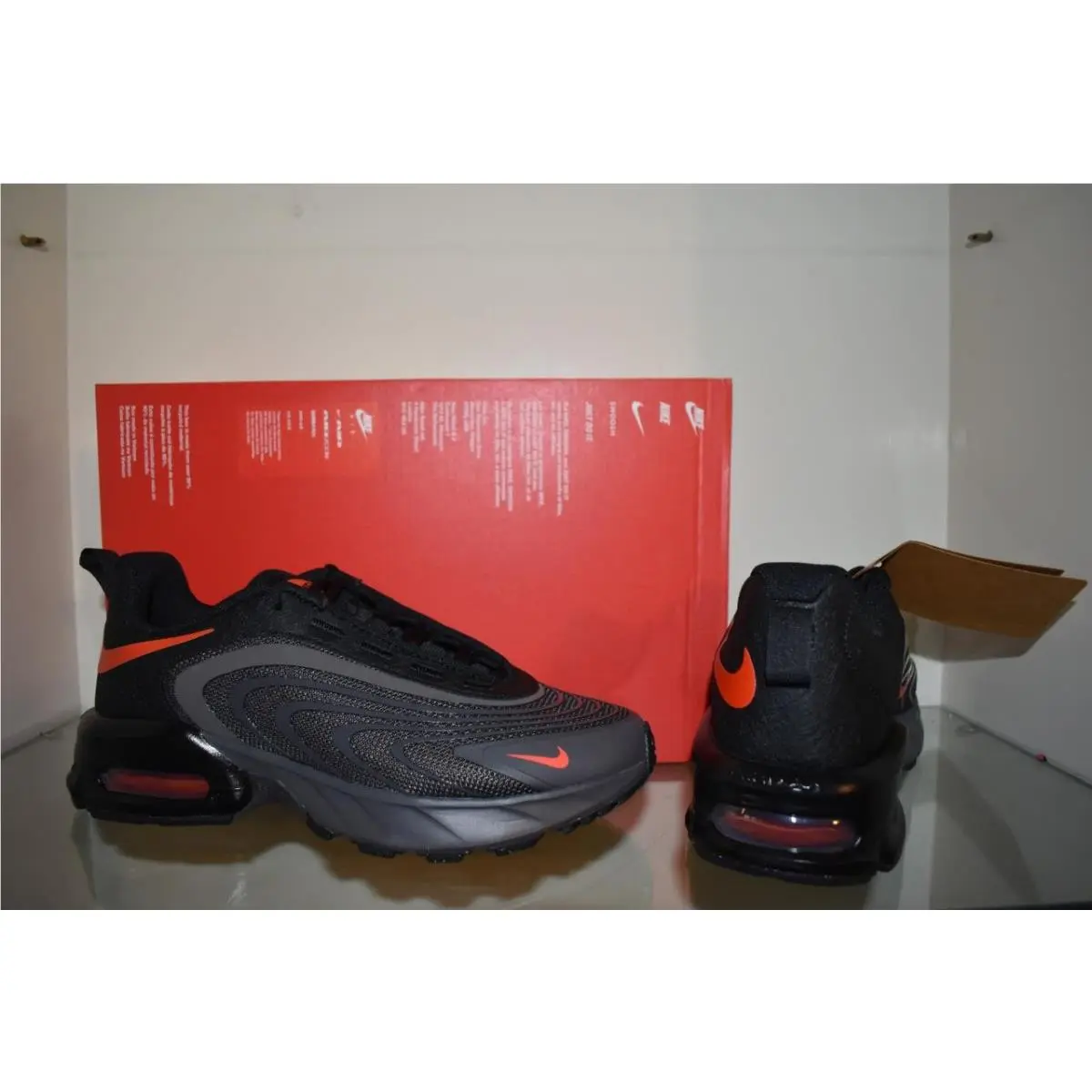 Nike shoes - Nike Air Max Fire - Air Max Fire - IF2622 200 - Black/Gray/Orange 1