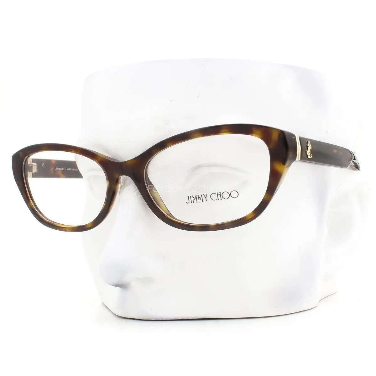Jimmy Choo Eyeglasses JC 3015 5002 Glasses Polished Brown Havana 55mm with Case