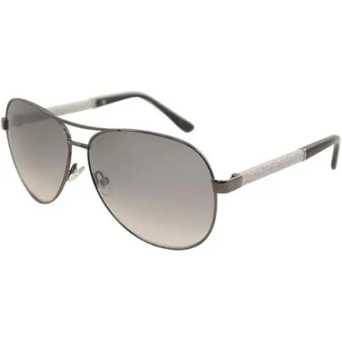 Jimmy Choo Lexie Sunglasses Shy Gun Glitter / Smoke Grad 61-12-135 Lexie/s-wgh