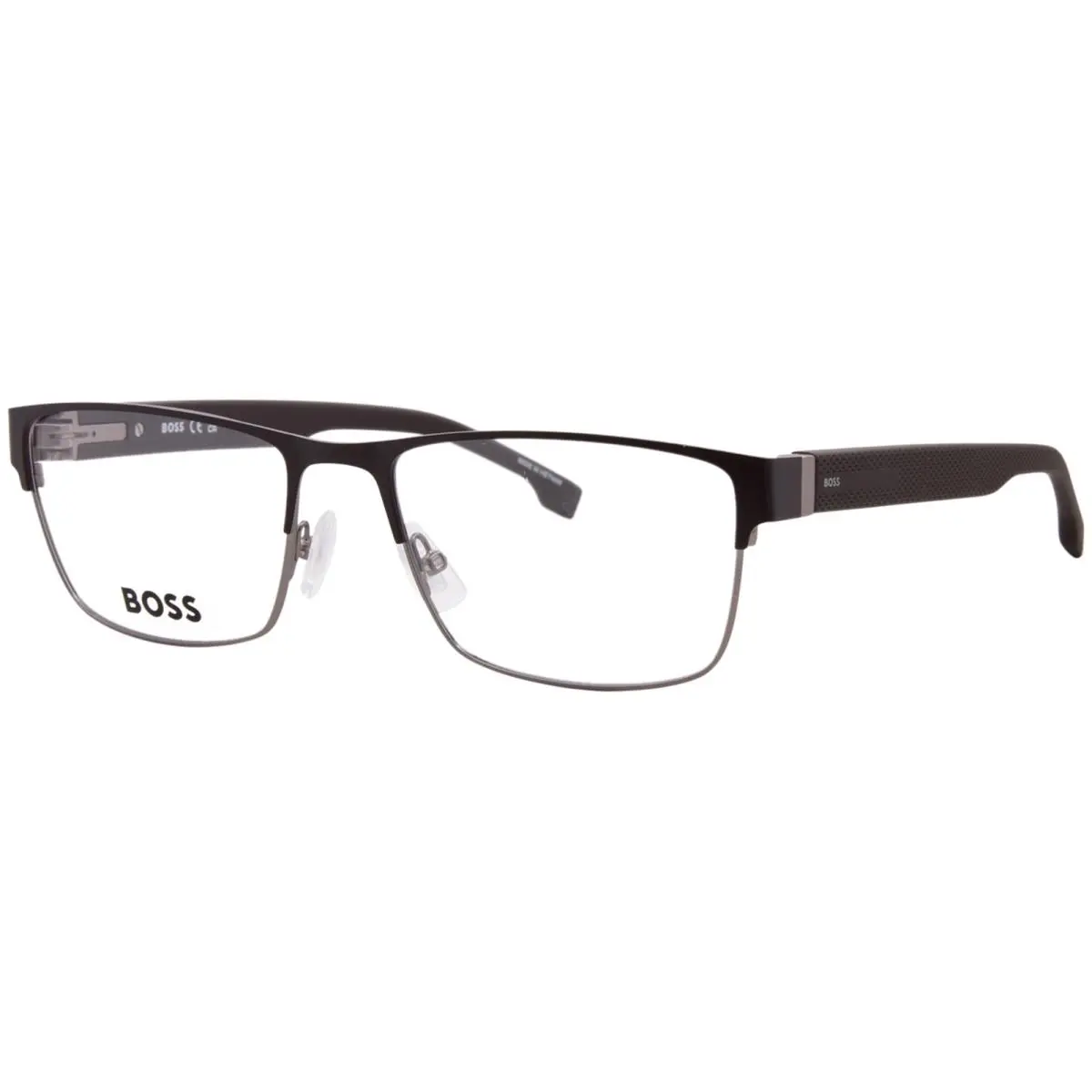 Hugo Boss 1040/US 05N Eyeglasses Men`s Brown/matte Ruthenium Full Rim 57mm