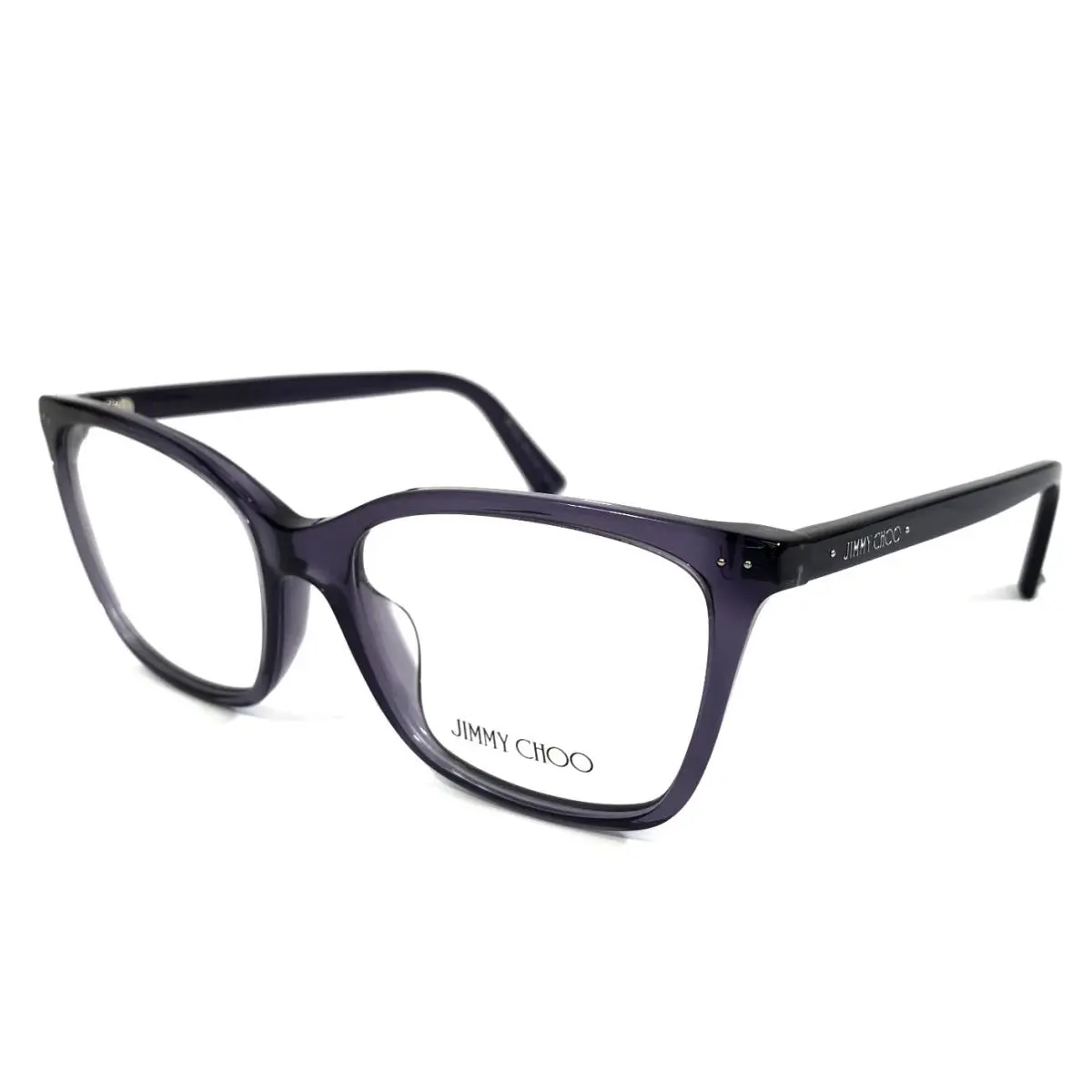 Jimmy Choo Eyeglasses Frames JC3048U 5087 Transparent Prune Purple 54-17-140