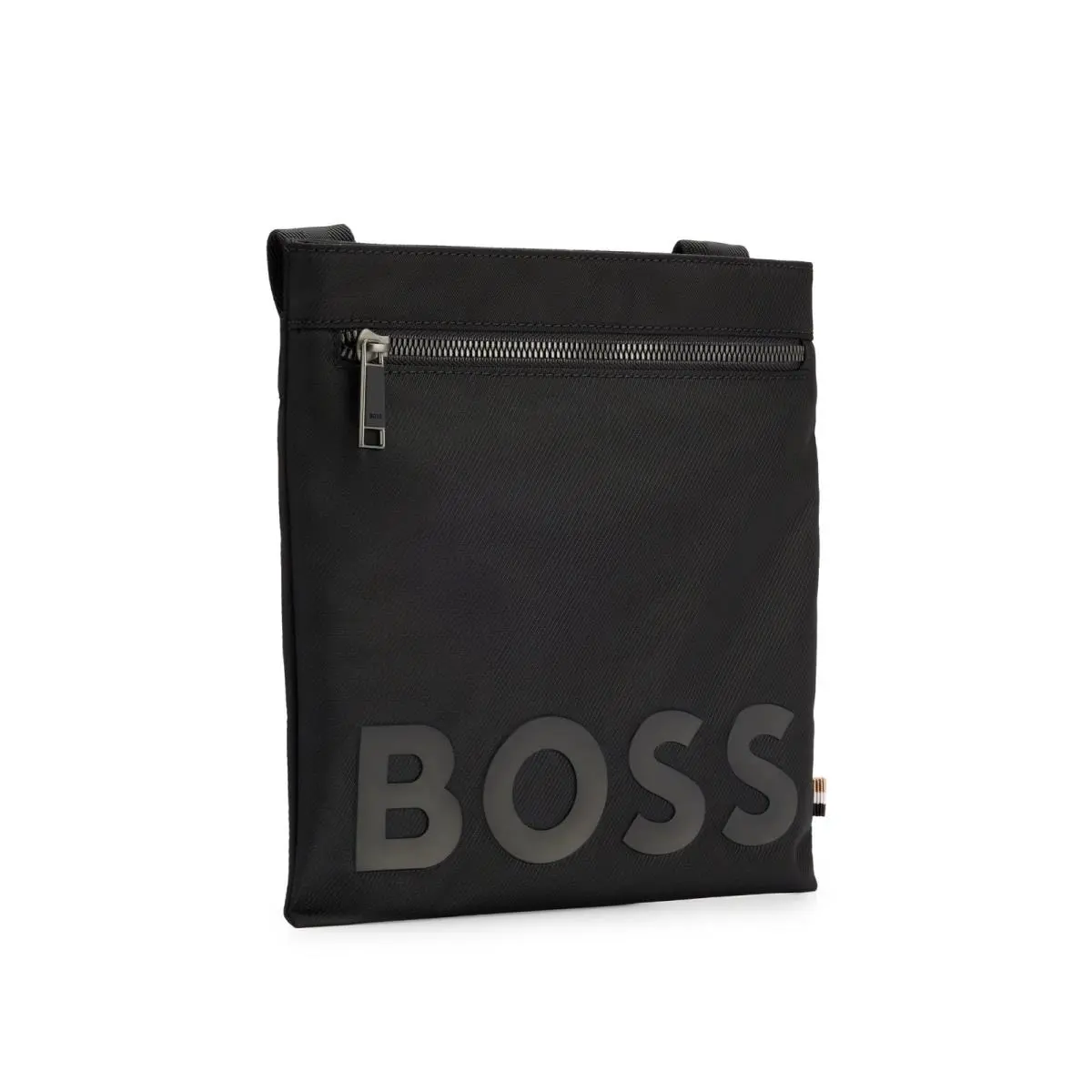 Hugo Boss Catch Logo Envelope Crossbody Bag in Black