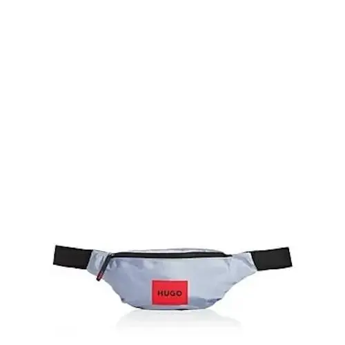 Boss Hugo Boss Mens Light Grey Polyester Ethon Belt Bag X1505