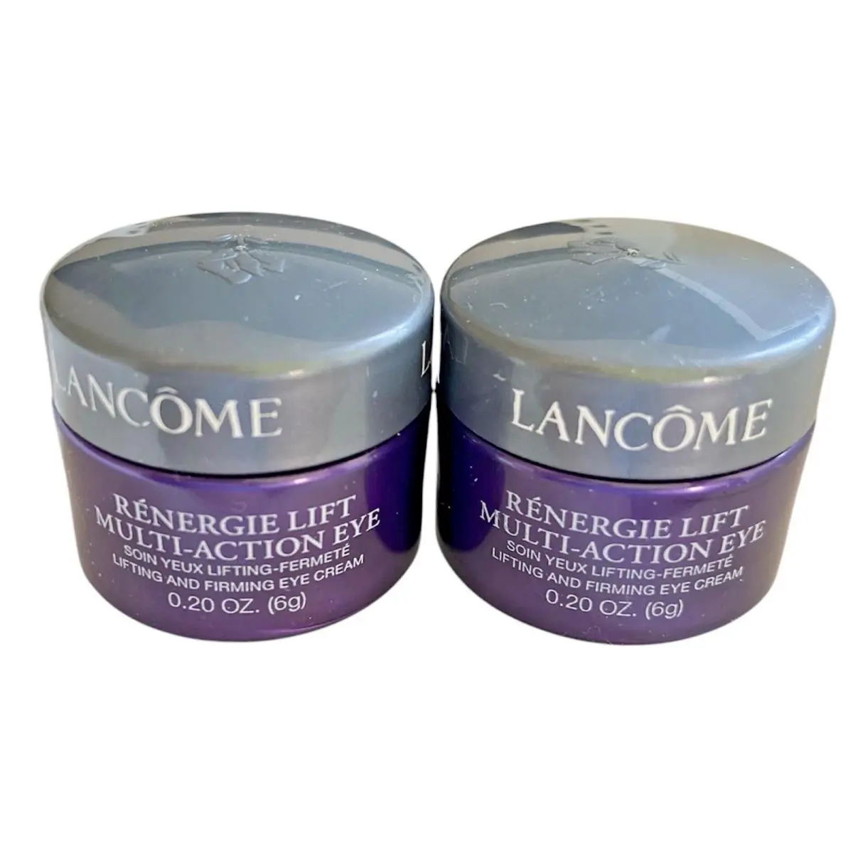 2x Lancome Renergie Lift Multi-action Eye Cream Mini Size 0.2oz Each Total 0.4oz by Lancôme