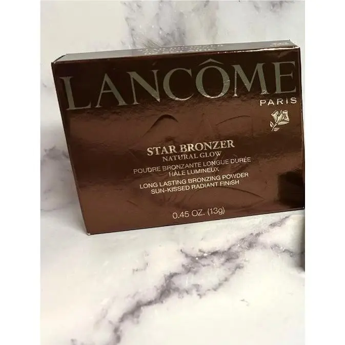Lancome Star Bronzer Natural Glow 02 Solaire 0.45oz. Full Size/ New/boxed