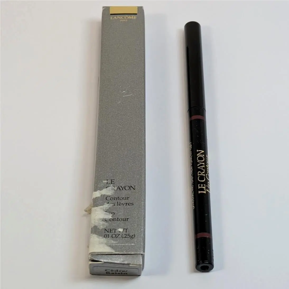 Lancome Le Crayon Lip Contour Cedre Raisin 0.01oz Vtg by Lancôme