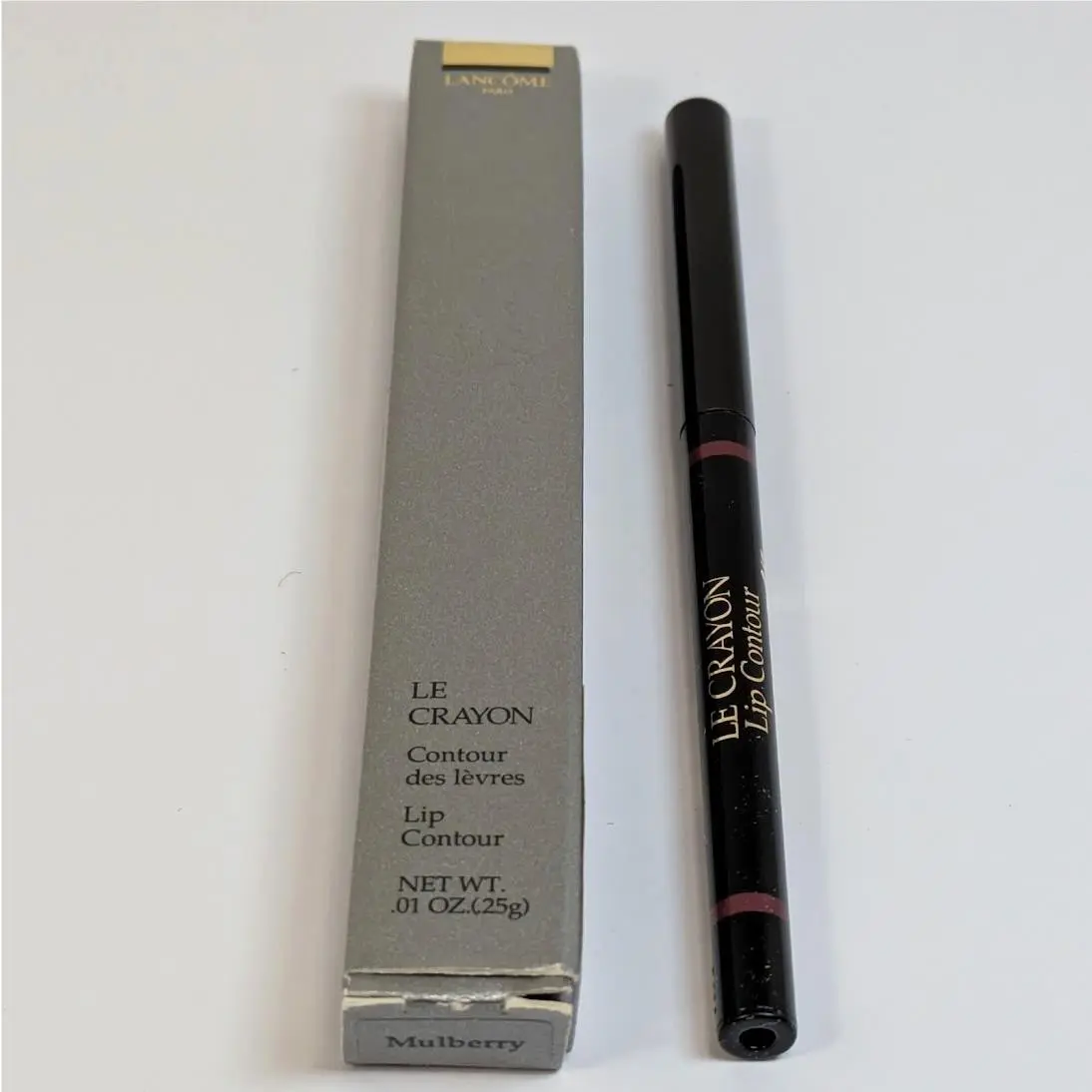 Lancome Le Crayon Lip Contour Mulberry 0.01oz Vintage
