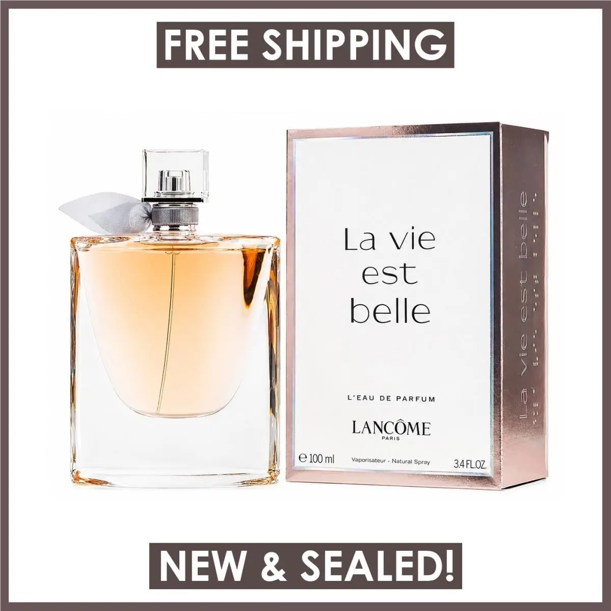 Lancome La Vie Est Belle 3.4 oz / 100ml L`eau De Parfum Spray