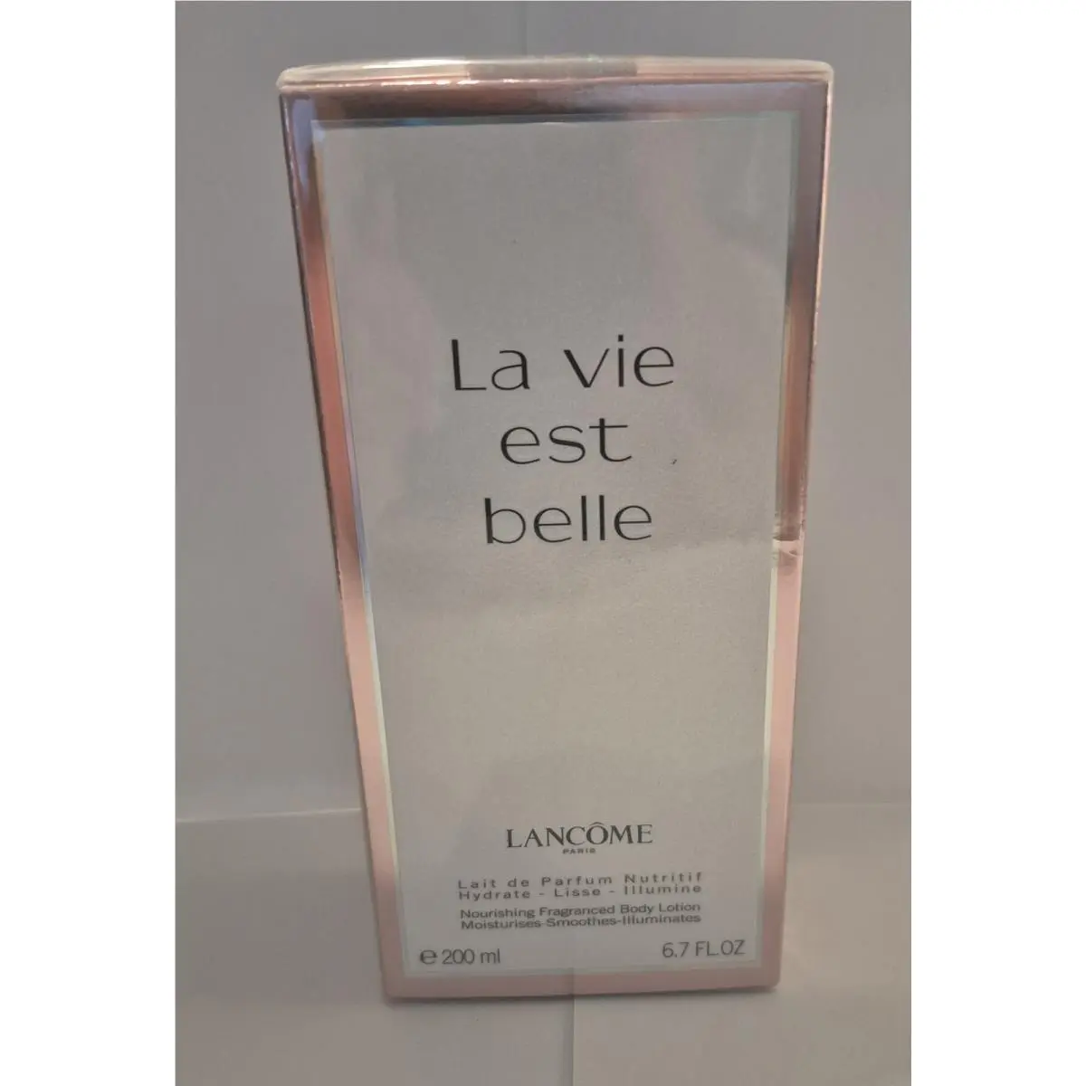 LA Vie Est Belle BY Lancome 6.7 oz Fraganced Body Lotion