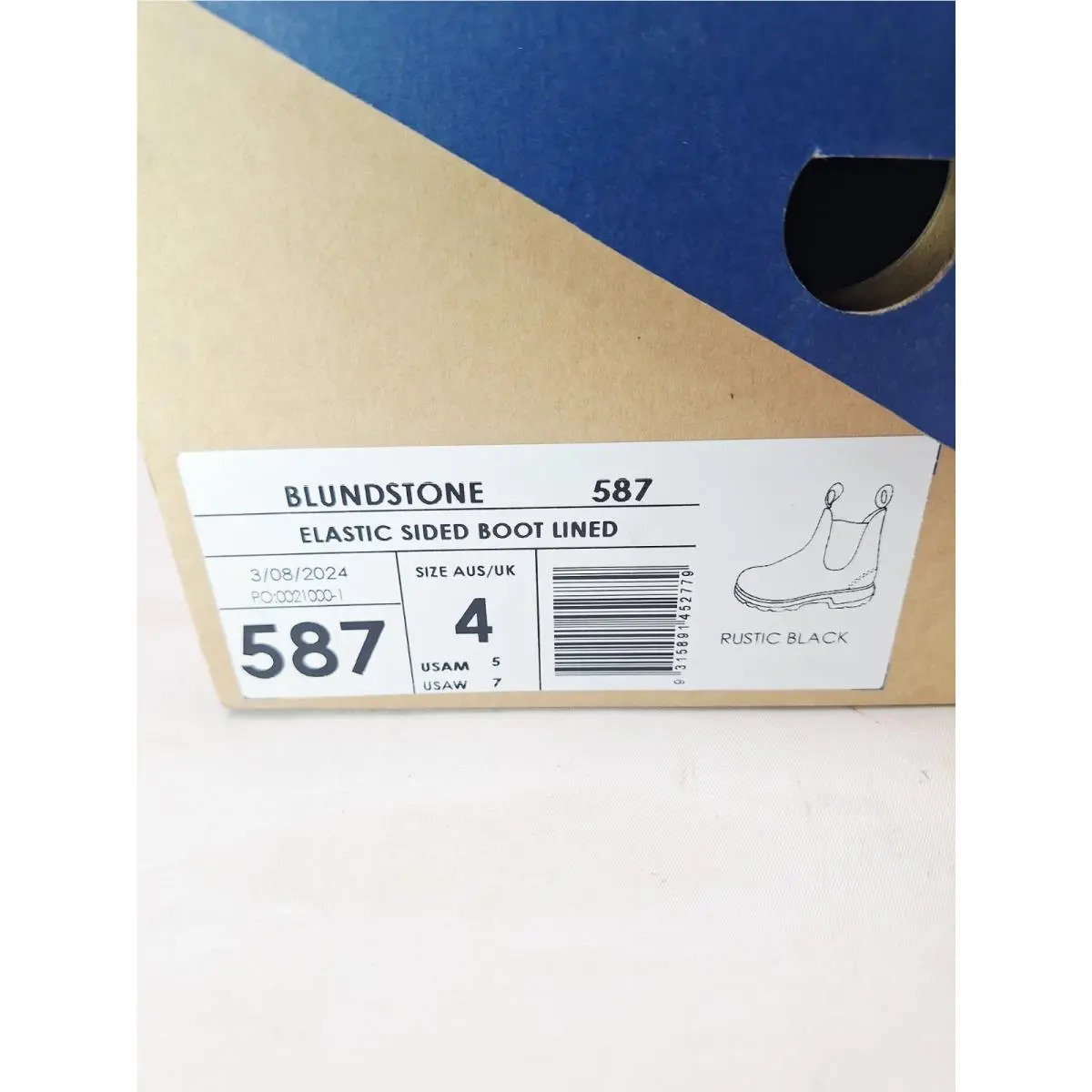 Blundstone shoes - 587 - Black (UPC: 9315891452779) 0