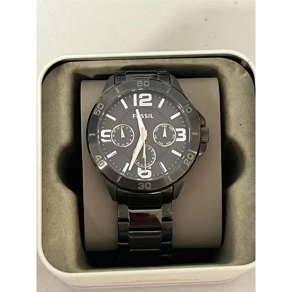 Fossil BQ2297 Men`s Stainless Steel Analog Quartz Watch
