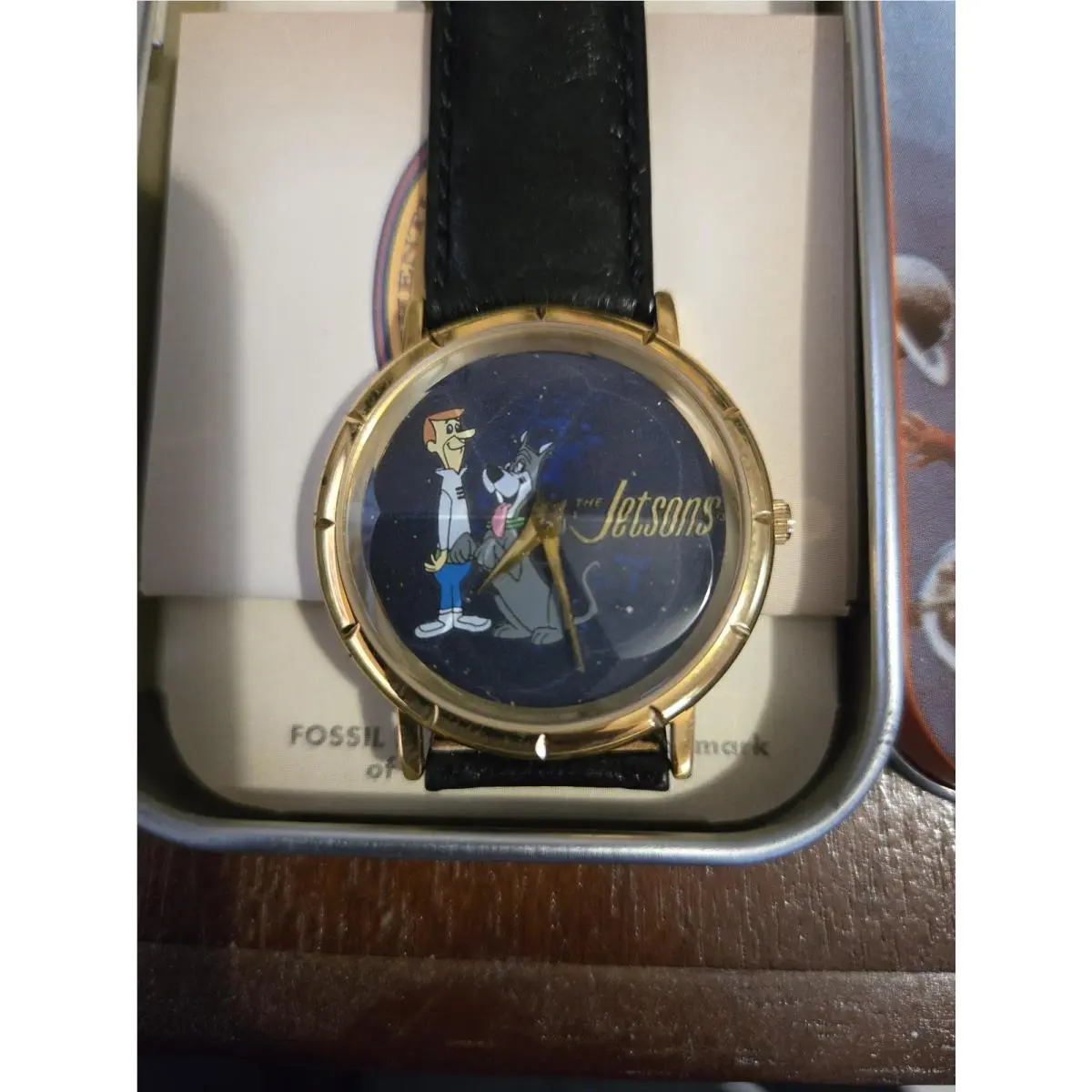 Jetsons Limited Edition Fossil Watch with Tin Vintage