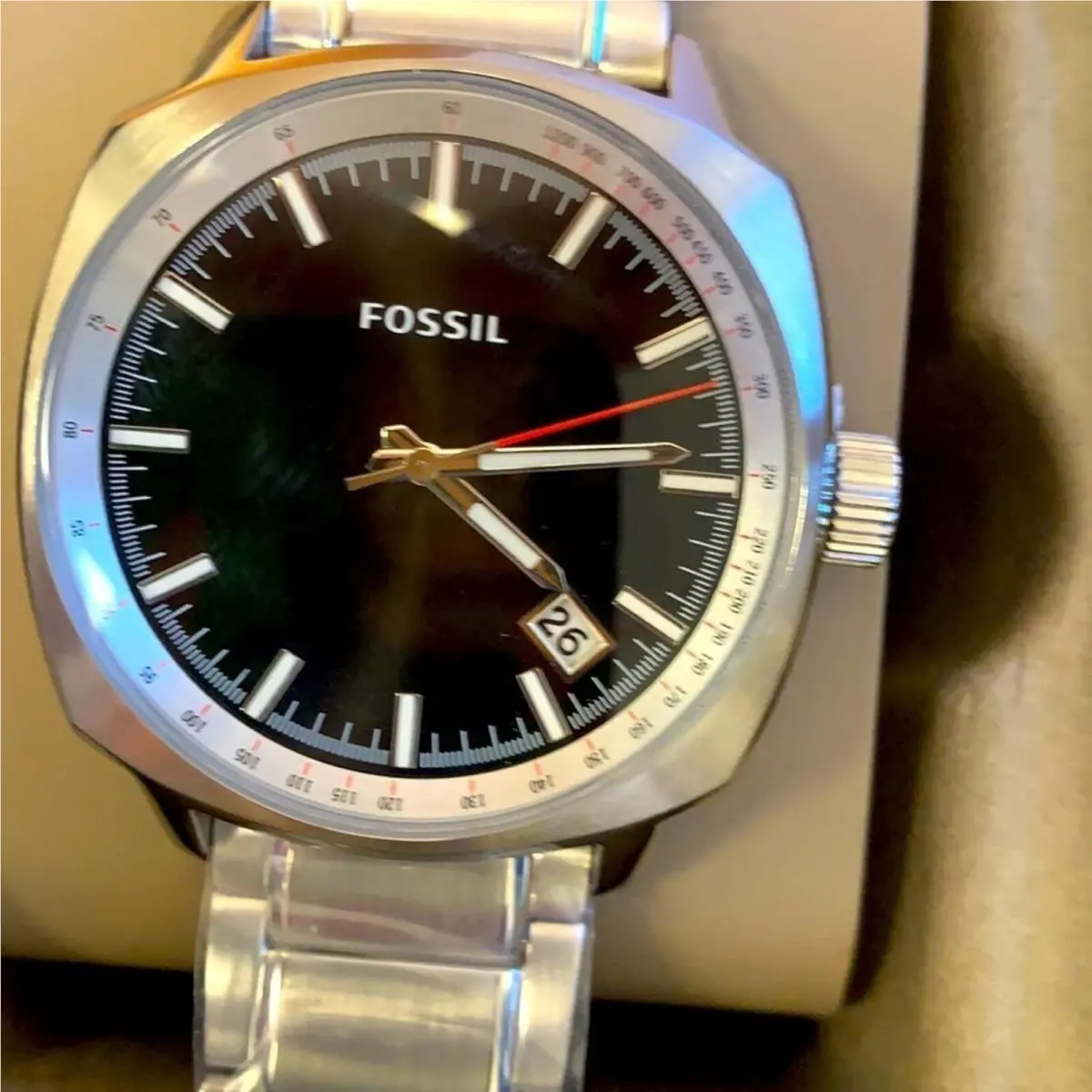 Fossil Men’s PR5463 Stainless - Date Function