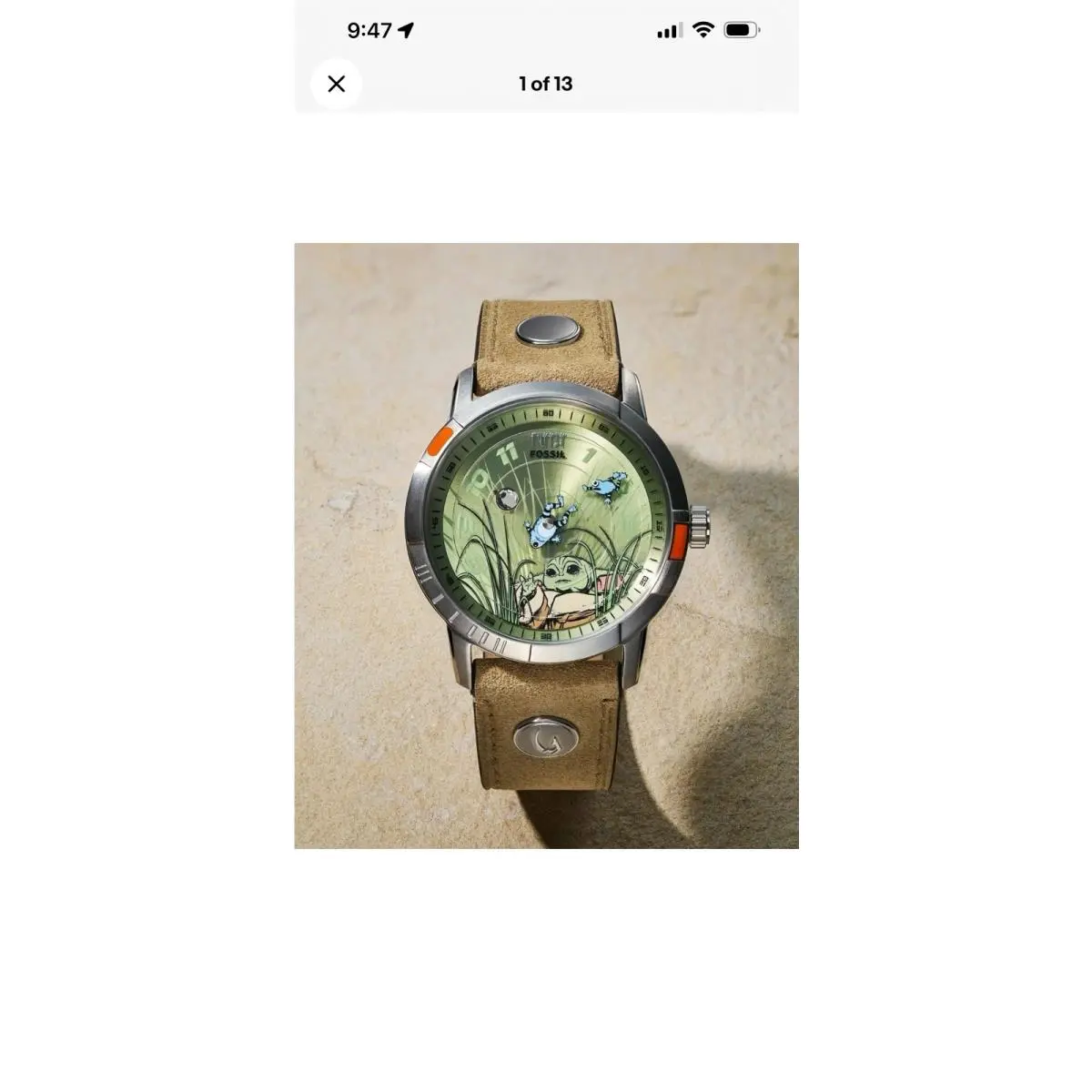 Fossil Limited Edition Star Wars™ Grogu™ Neutra Watch Set