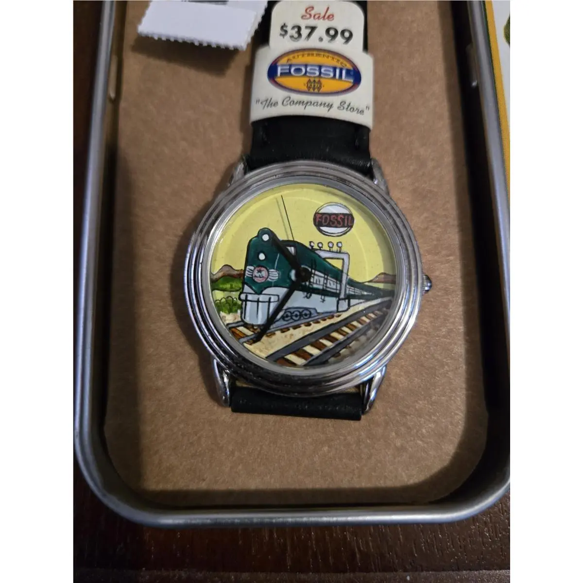 Fossil Road Trip Collection LE-9401 Mens Watch Ltd. Ed. 1990`s T