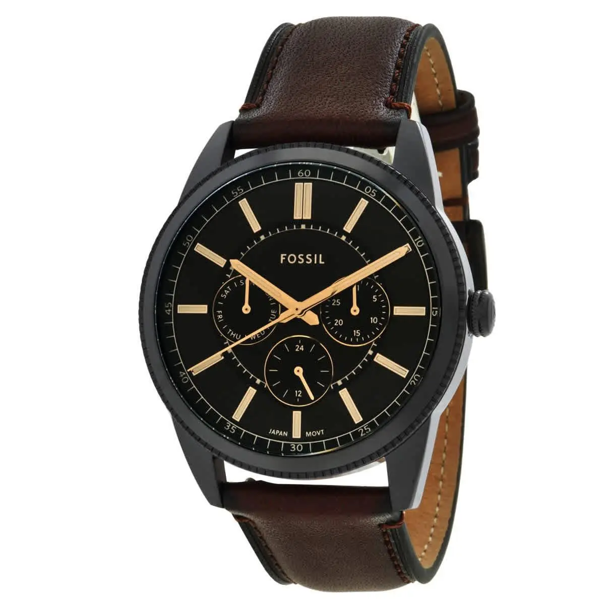 Fossil Pearson Multifunction Quartz Black Dial Men`s Watch FS6138