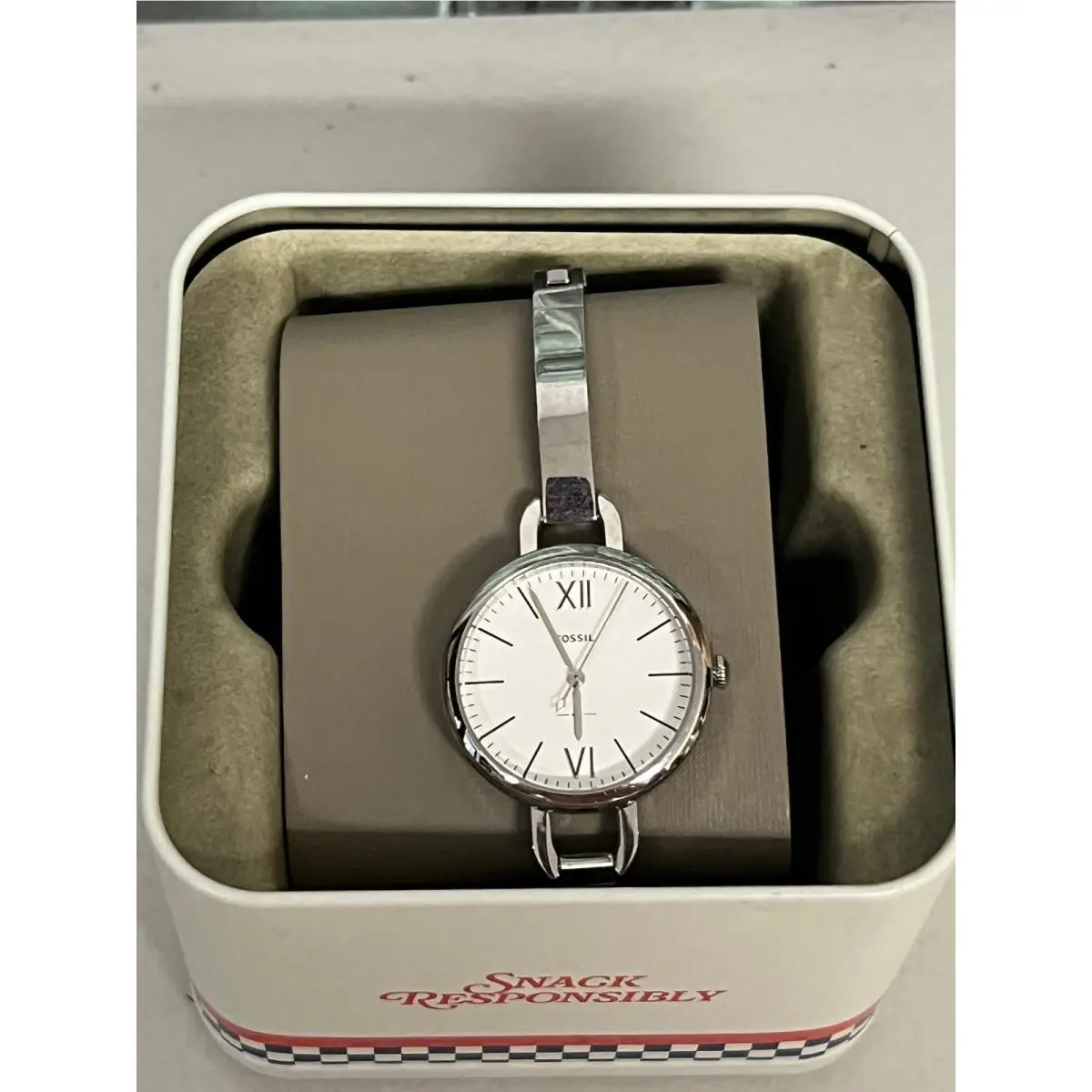 Fossil ES4390 Annette Three-hand Stainless Steel Watch