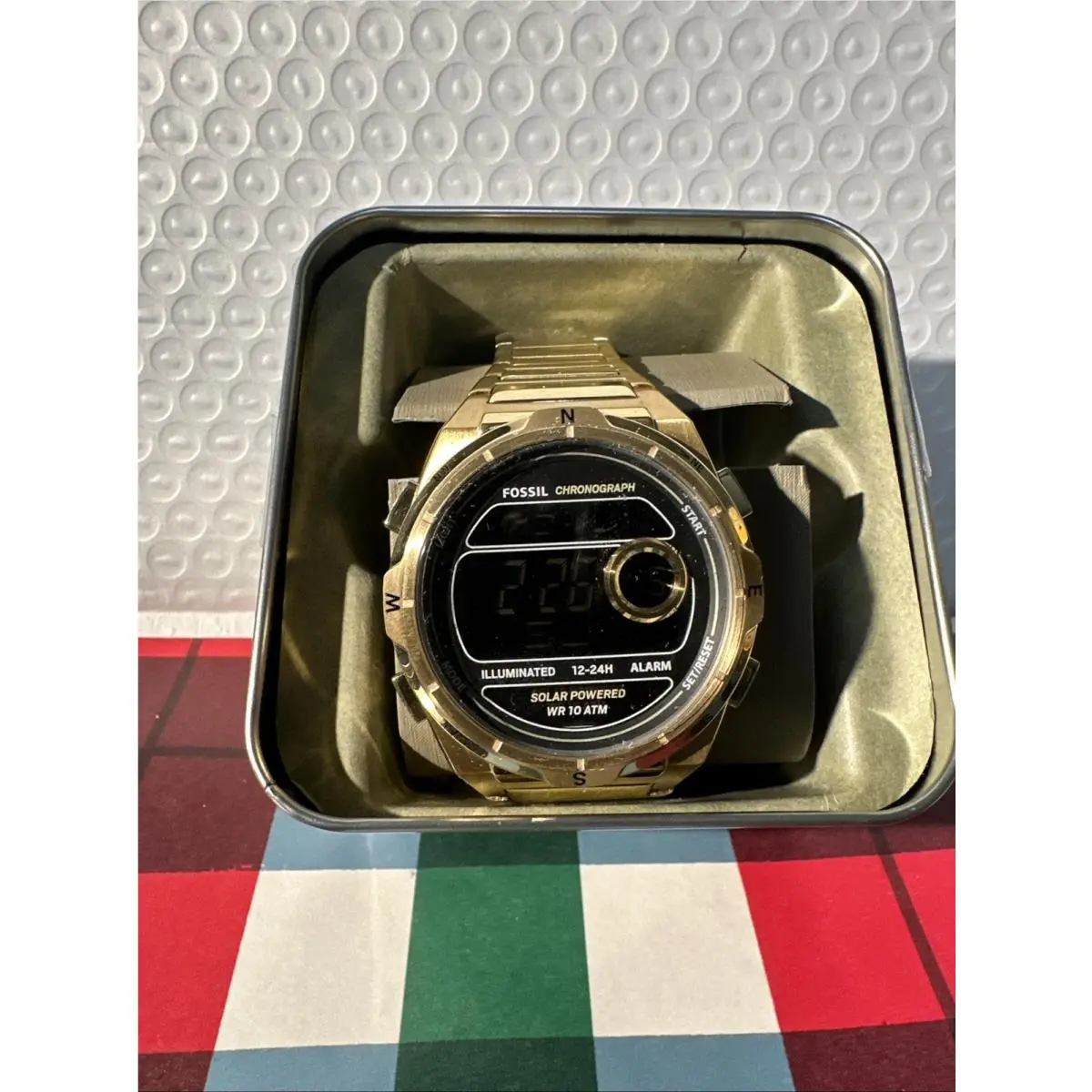 Fossil Everett Solar Digital Watch FS5862