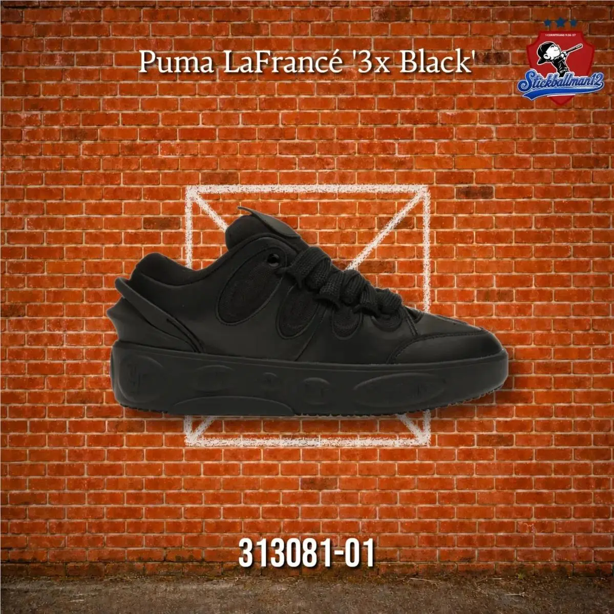 Puma Lamelo Ball Lafrancé Amour 3x Black 313081-01 - Multicolor