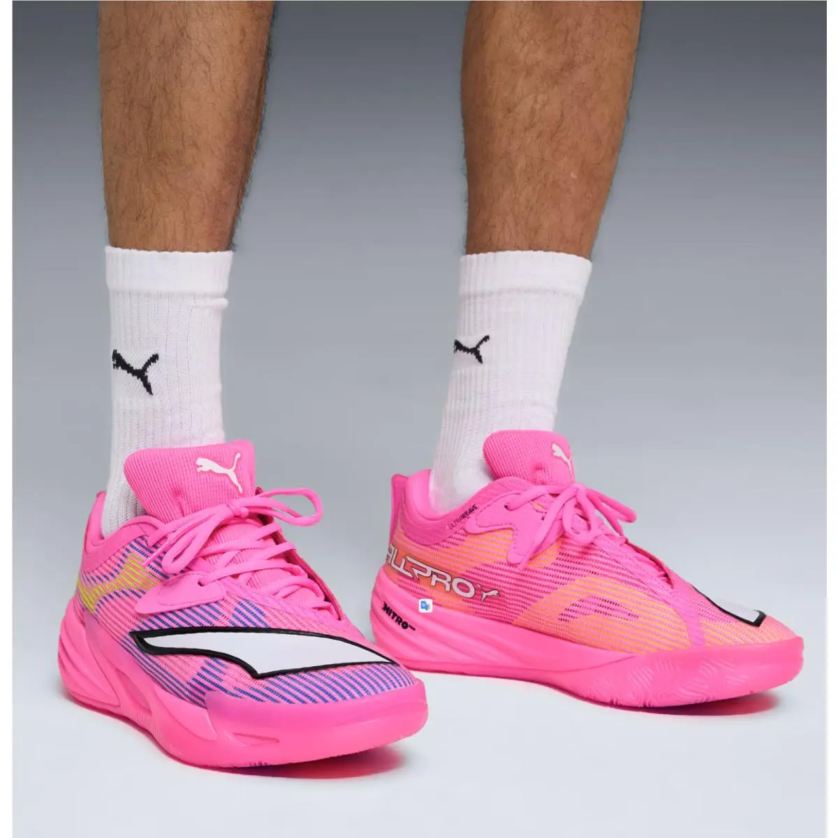 Puma shoes - PUMA All-Pro Nitro - Nitro - 312842-01 - Pink 5